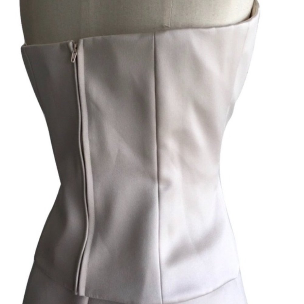 SOLD on another platform …..Kay Unger Champagne Strapless ,🚚FREE SHIPPING🚚 - Picture 5 of 9